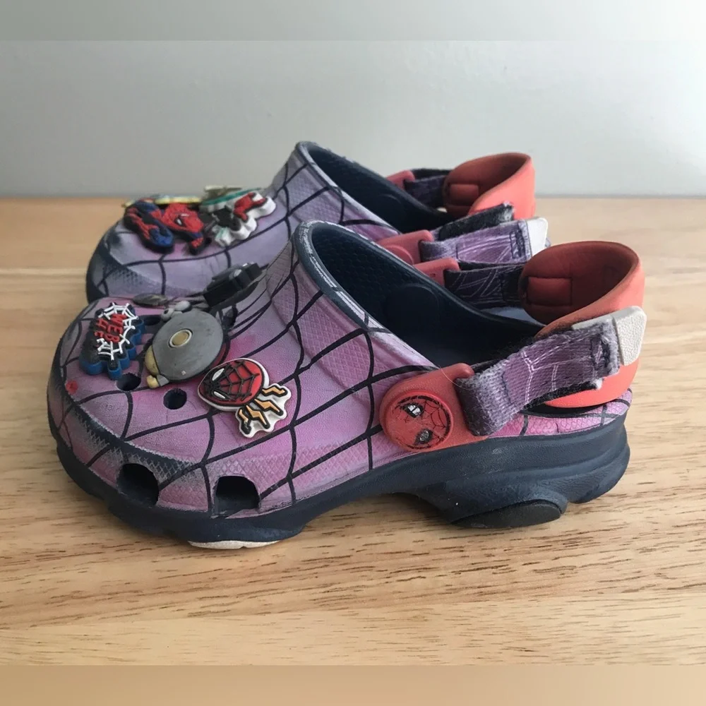 Crocs Kids Sandals Spider-Man Size: C9